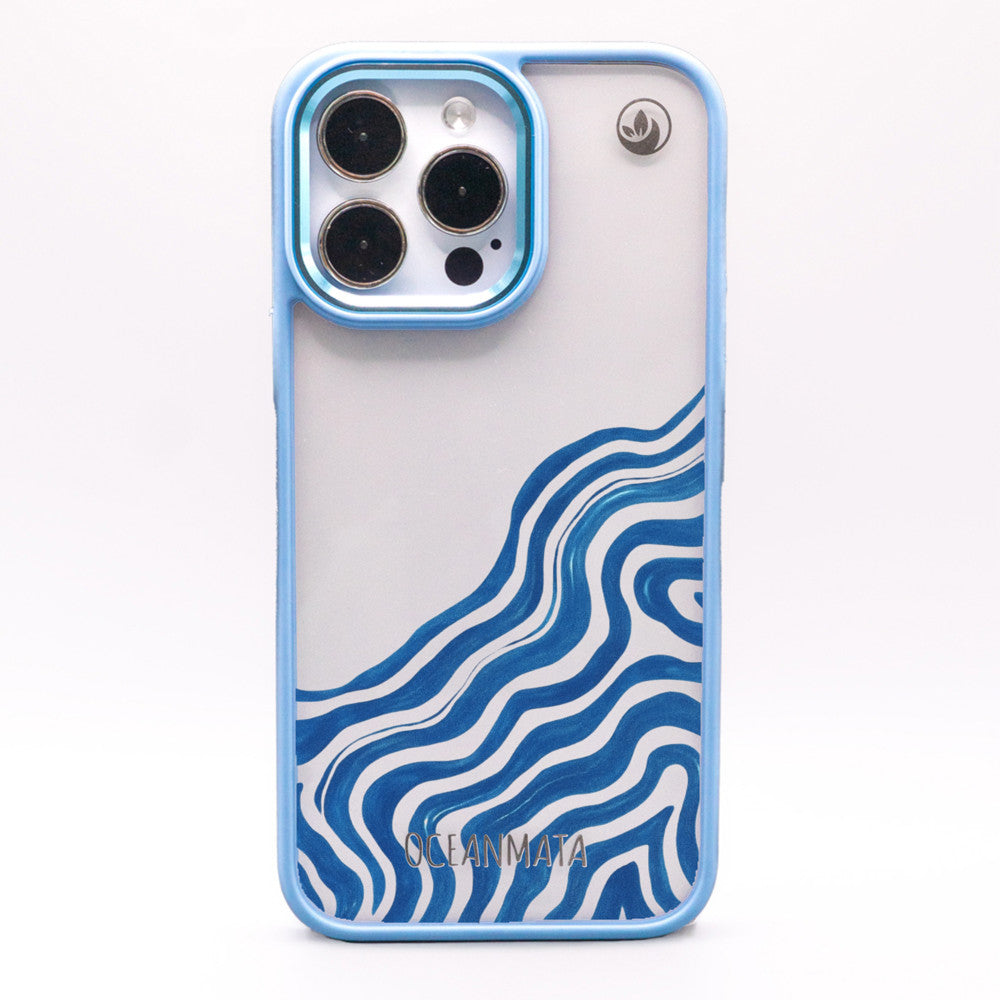 iPhone 16 pro case - abstract wave - "Summerwave" - ​​sustainable
