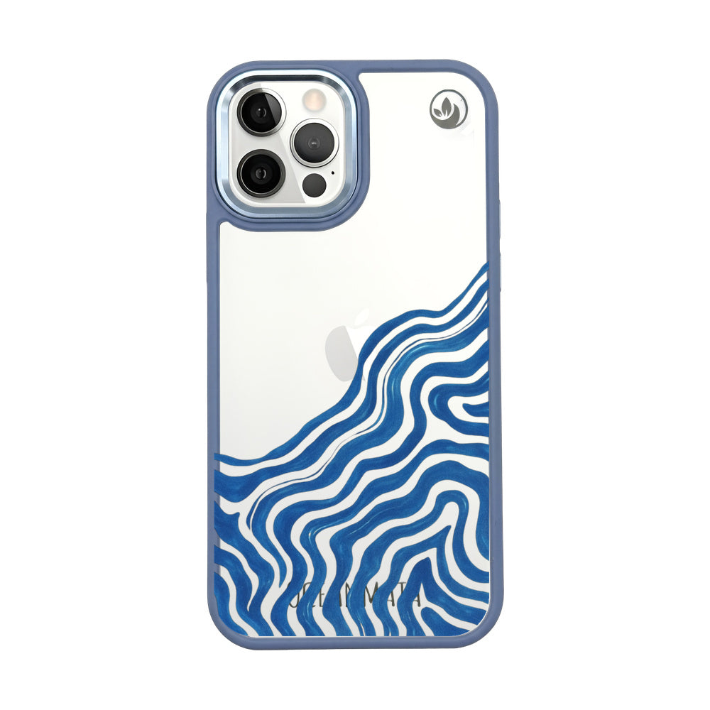 iPhone 12 pro / iPhone 12 case - abstract wave - "Summerwave" - ​​sustainable