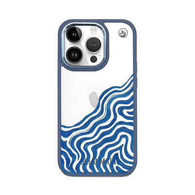 iPhone 14 pro case - wave abstract - "Summerwave" - ​​sustainable