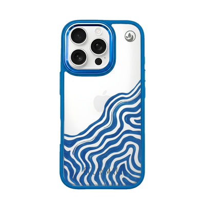 iPhone 16 pro case - abstract wave - "Summerwave" - ​​sustainable