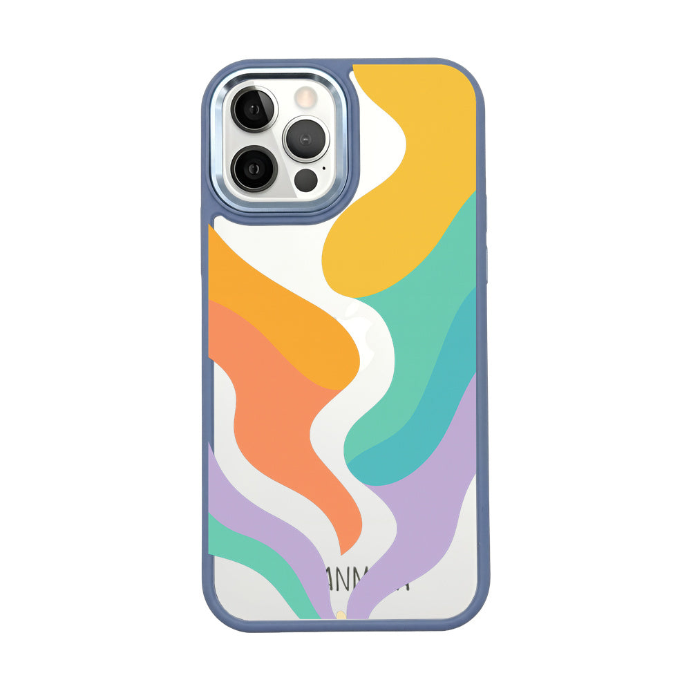 iPhone 12 pro / iPhone 12 case - colorful waves - "Tide Flow" - sustainable