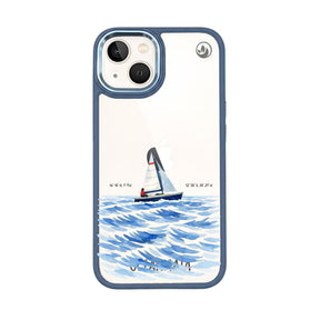 Nachhaltige Handyhülle iPhone 13 Towardsthehorizon aus Ocean Plastic — Vorderseite