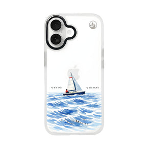 Nachhaltige Handyhülle iPhone 17 Towardsthehorizon aus Ocean Plastic — Vorderseite