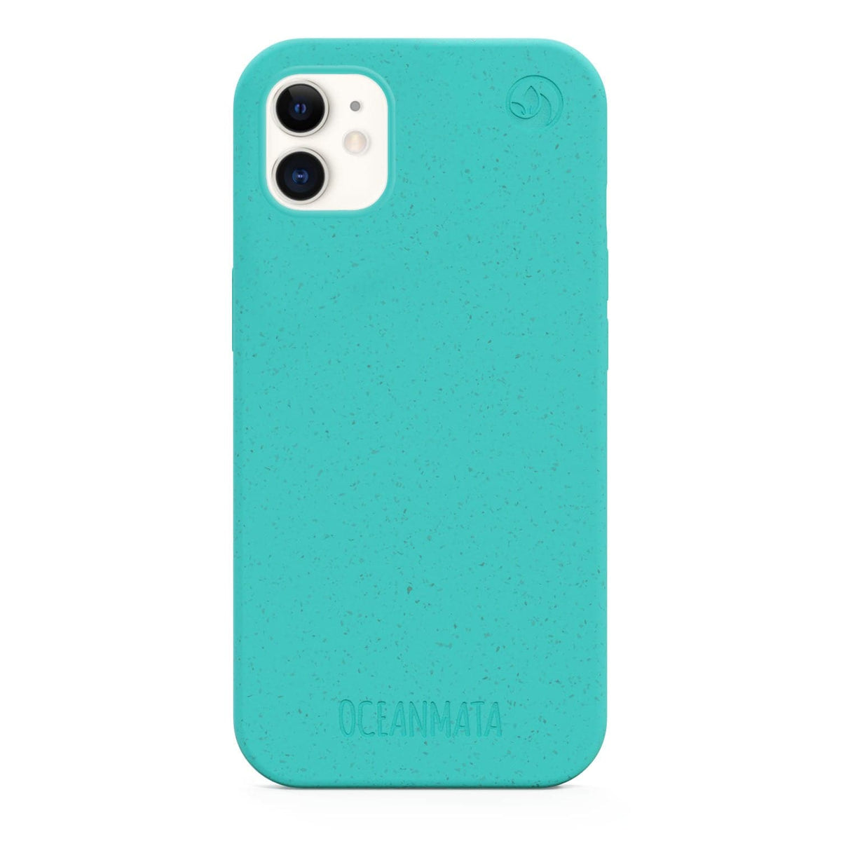 iPhone 12 mini case - turquoise - sustainable