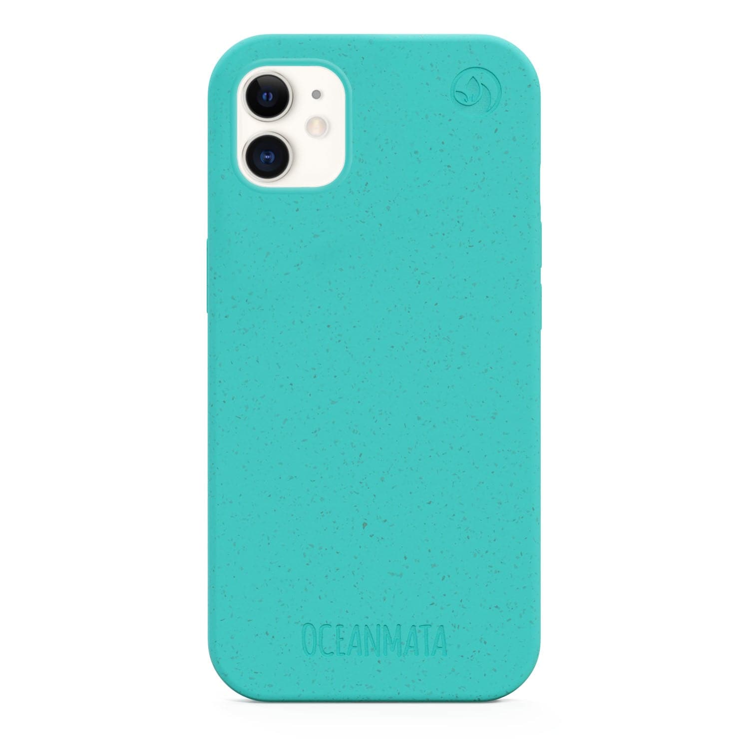 iPhone 12 mini case - turquoise - sustainable