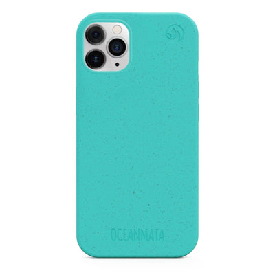 iPhone 12 pro case - turquoise - sustainable