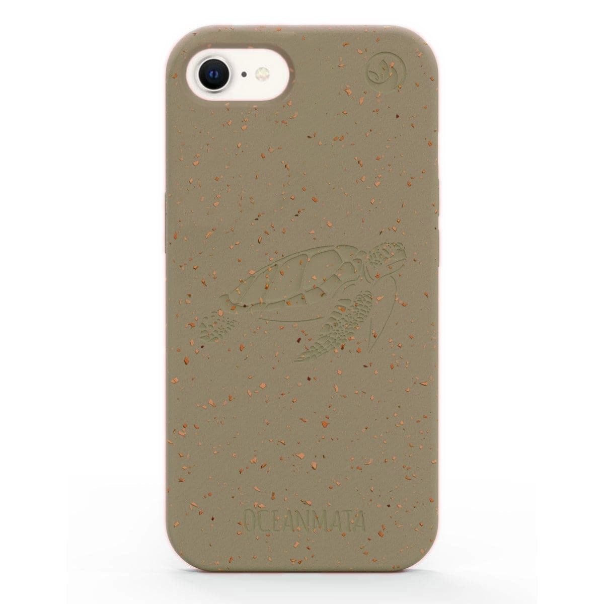 iPhone 16e/17e Case - green - "TURTLE" - sustainable
