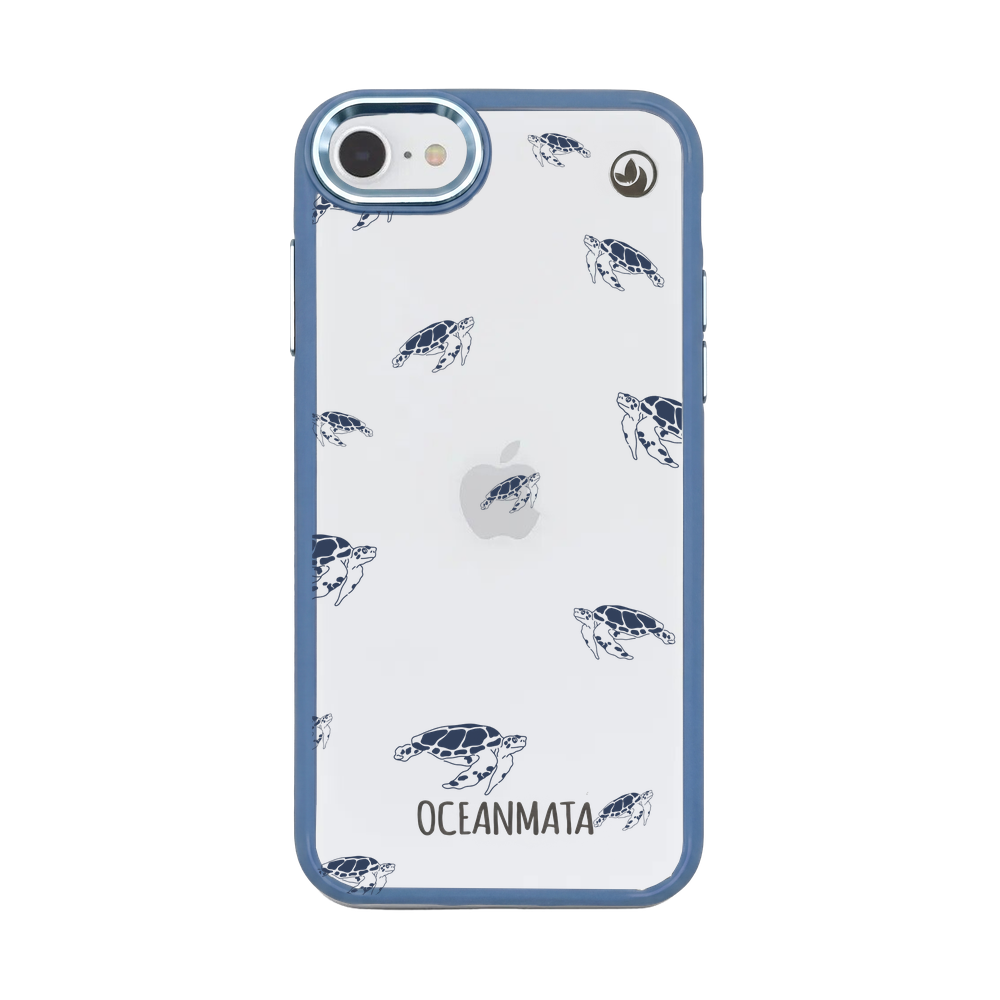 iPhone SE/7/8 Case - Turtles Blue - "Turtlino" - Sustainable