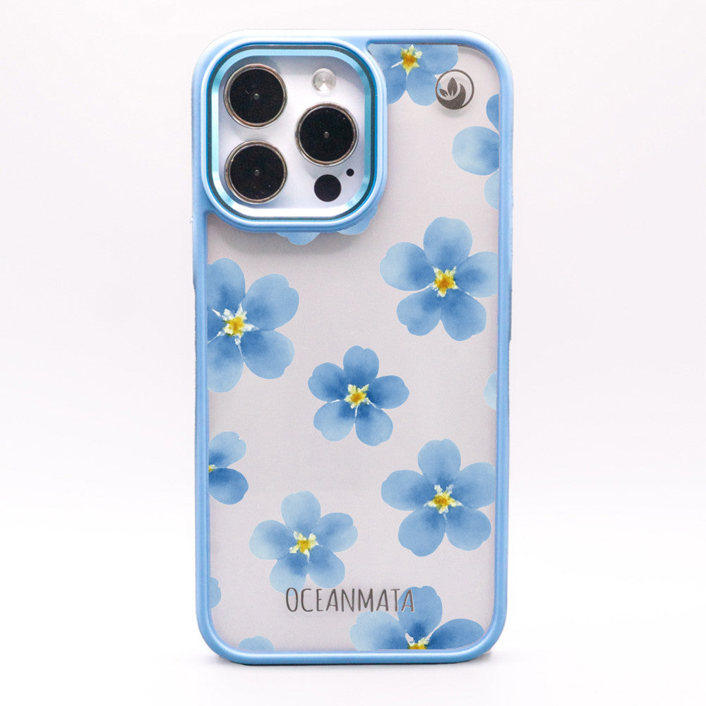iPhone 16e case - forget-me-not - sustainable