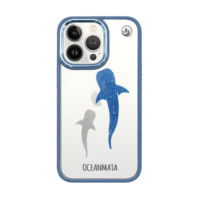 iPhone 13 Pro Max Case - Whale Shark Blue - "Whale Shark" - sustainable