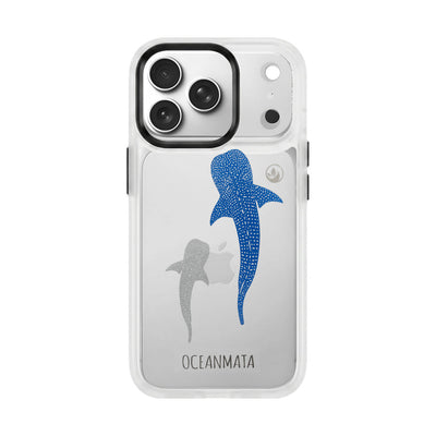 iPhone 17 Pro Case - Whale Shark Blue - "Whale Shark" - sustainable