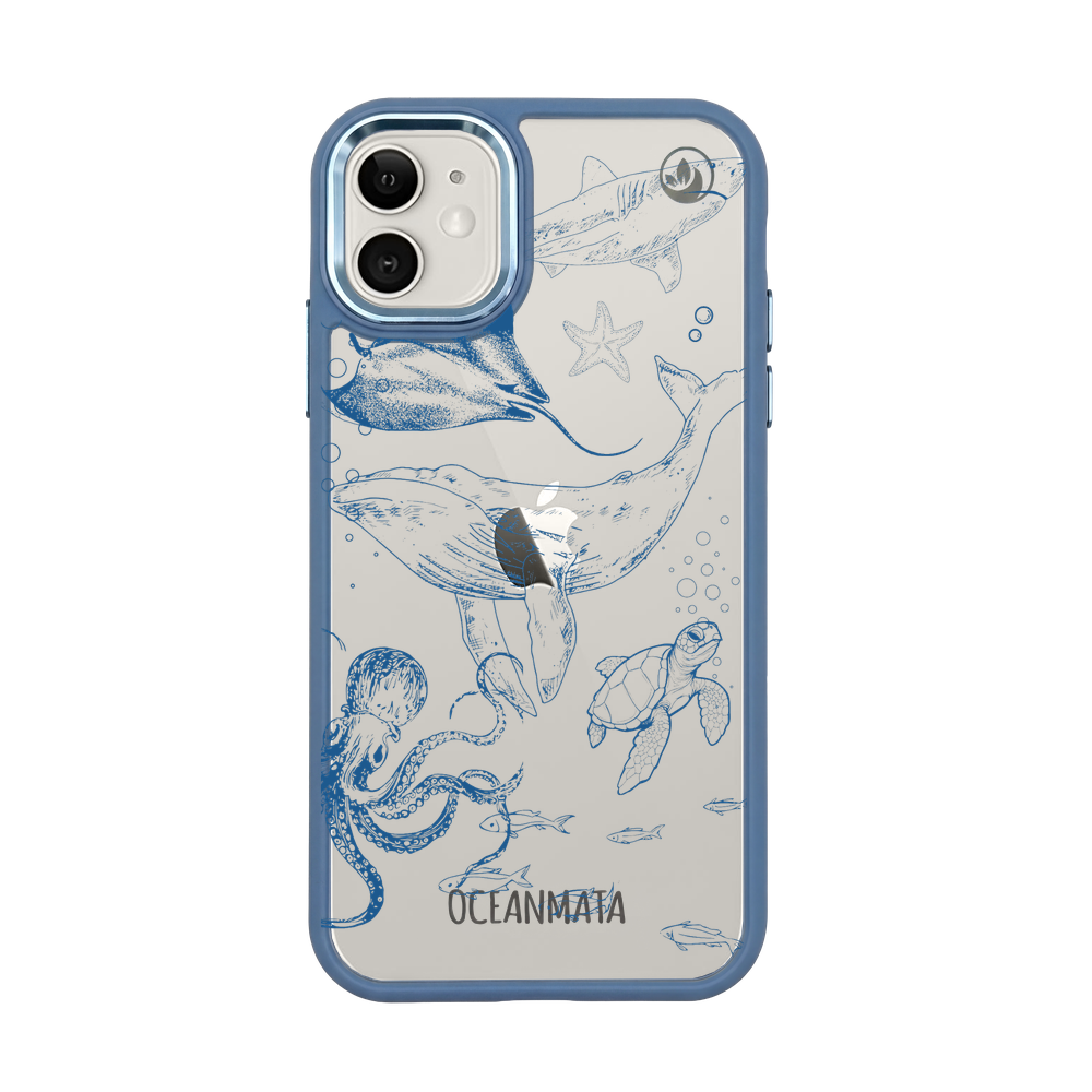iPhone 11 Case - Whale Blue - "WhaleLife" sustainable