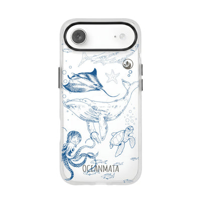 iPhone 17 Air Case - Whale Blue - "WhaleLife" sustainable