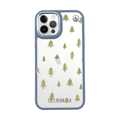 iPhone 12 Pro / iPhone 12 Case - Winter White - "Winter Forest" - Sustainable