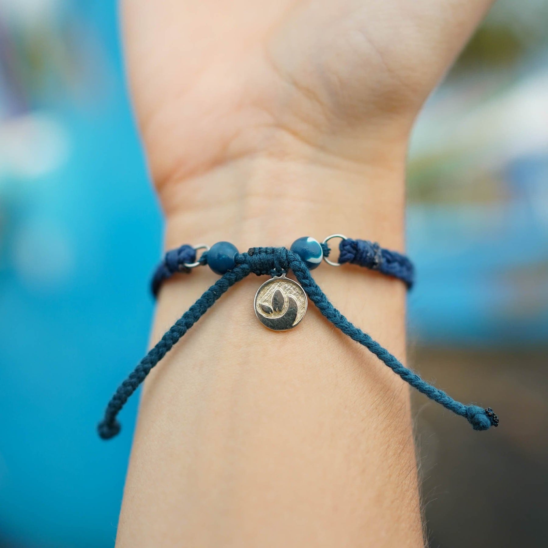 Blue bracelet "DOLPHIN"