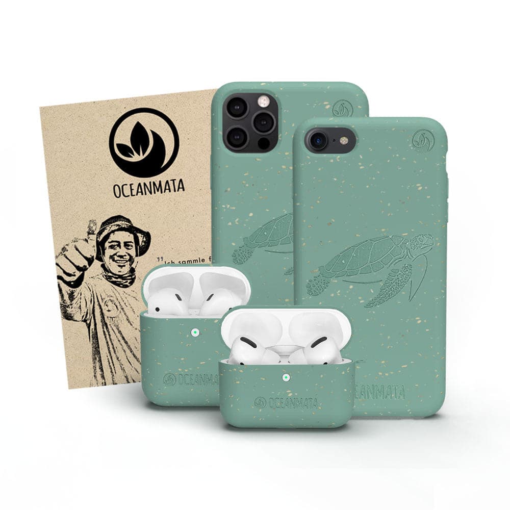 Samsung S24 case green - "TURTLE" - sustainable