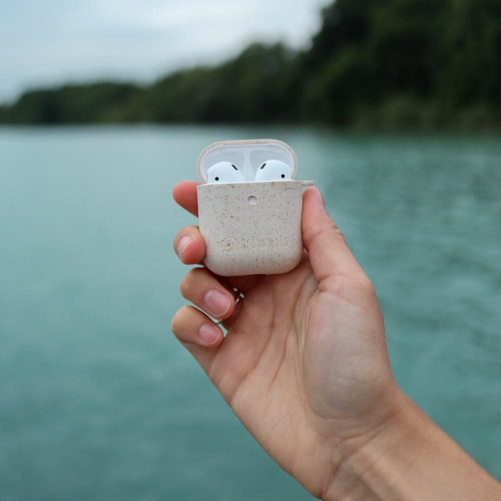 sustainable Apple AirPod Case 1/2 - Cover - white