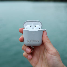 sustainable Apple AirPod Case 1/2 "SHARK" - cover - grey