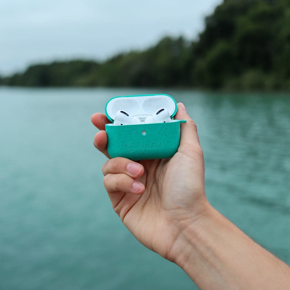 sustainable Apple AirPod Case Pro 1/2 - Cover - turquoise