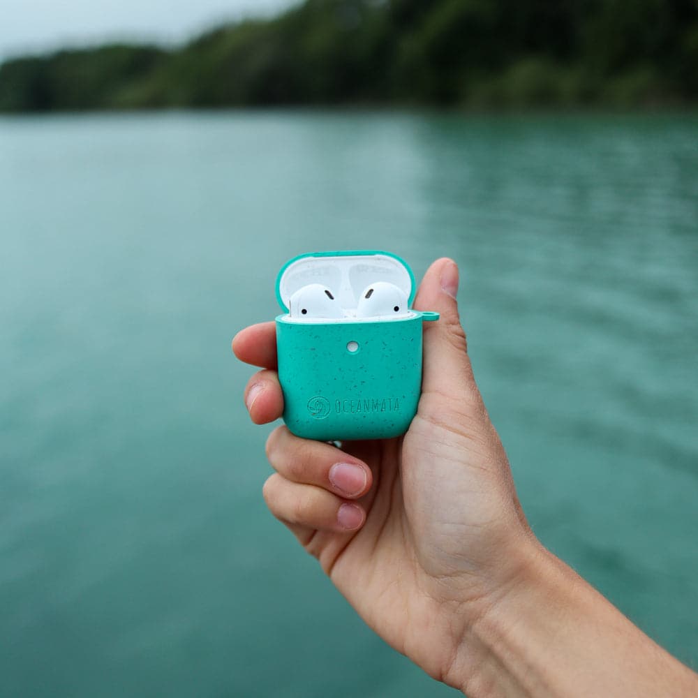 sustainable Apple AirPod Case 1/2 - Cover - turquoise