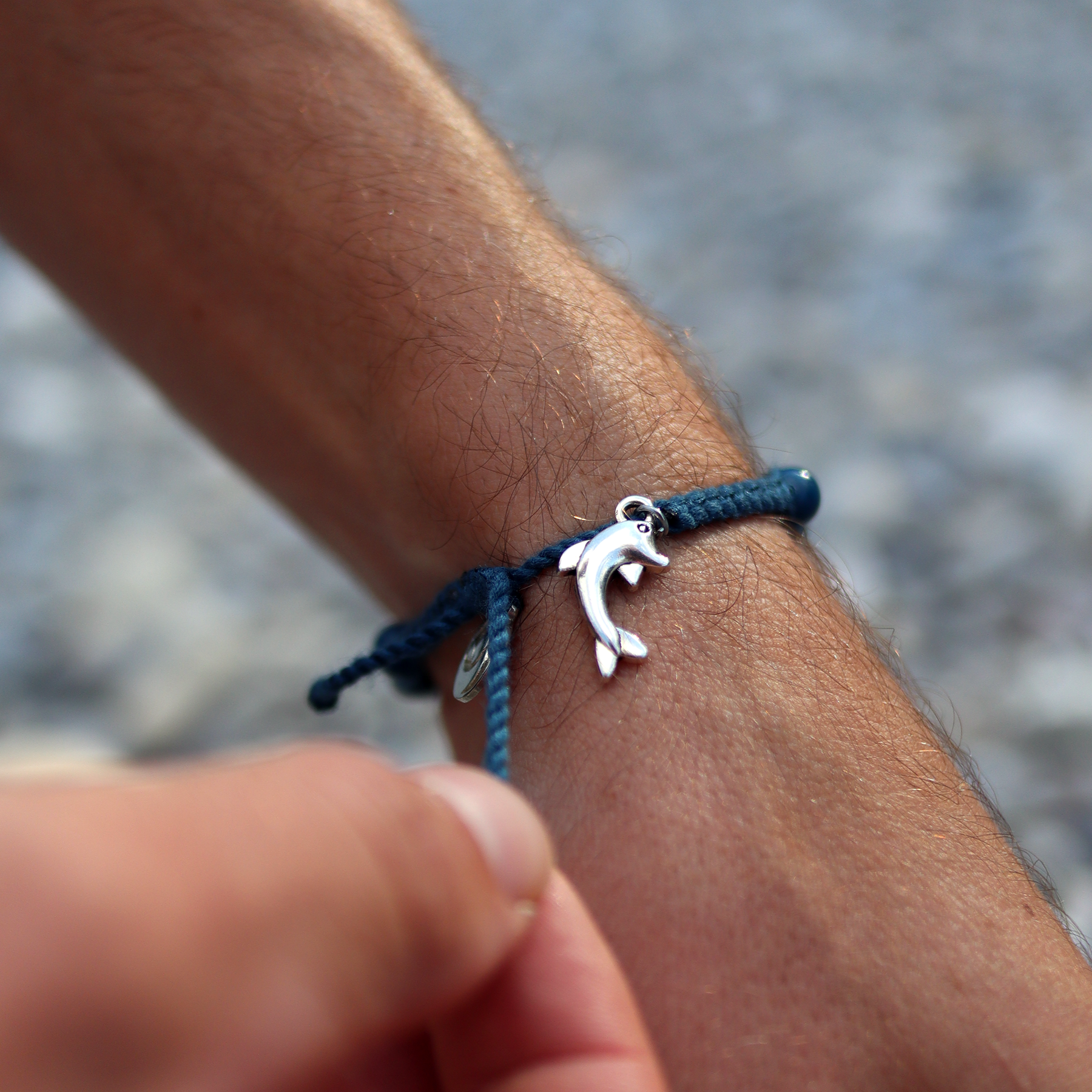 Blue bracelet "DOLPHIN"
